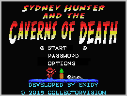 Sydney Hunter And The Caverns of Death © ColecoVision.dk