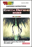 Earth Defend 2083 Manual, Front © ColecoVision.dk