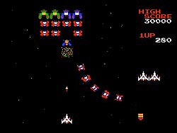 Galaga Screen