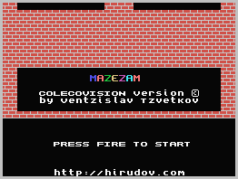 MazezaM - ColecoVision.dk