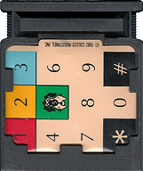 Mouse Trap CBS Cartridge, Back © ColecoVision.dk