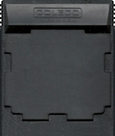 AtariSoft Pac-Man Cartridge, Back © ColecoVision.dk