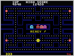 AtariSoft Pac-Man © ColecoVision.dk