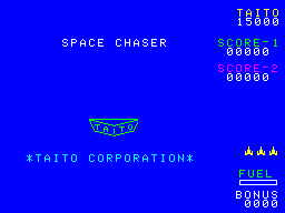Faked Space Chaser screenshot by: ColecoVision.dk, november 2011, -do not exist for ColecoVision...
