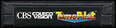 Time Pilot CBS Cartridge, Top © ColecoVision.dk