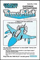Time Pilot Manual, Front © ColecoVision.dk