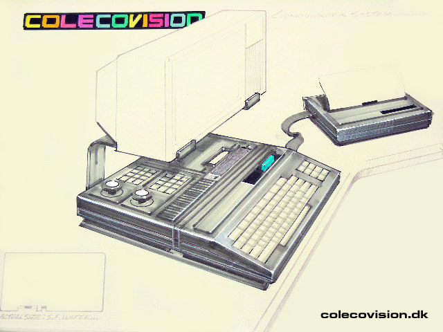 Coleco Computer Prototype to use with ColecoVision...