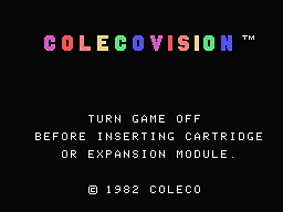 ColecoVision main screen - ColecoVision.dk