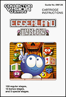 Eggerland Mystery Manual, Front © ColecoVision.dk