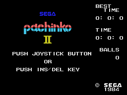 Sega Pachinko ll Screenshot, May 2015, -do not exist for ColecoVision...